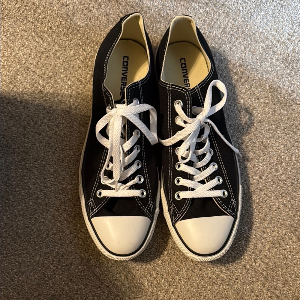 Converse Black and White Men's Shoes